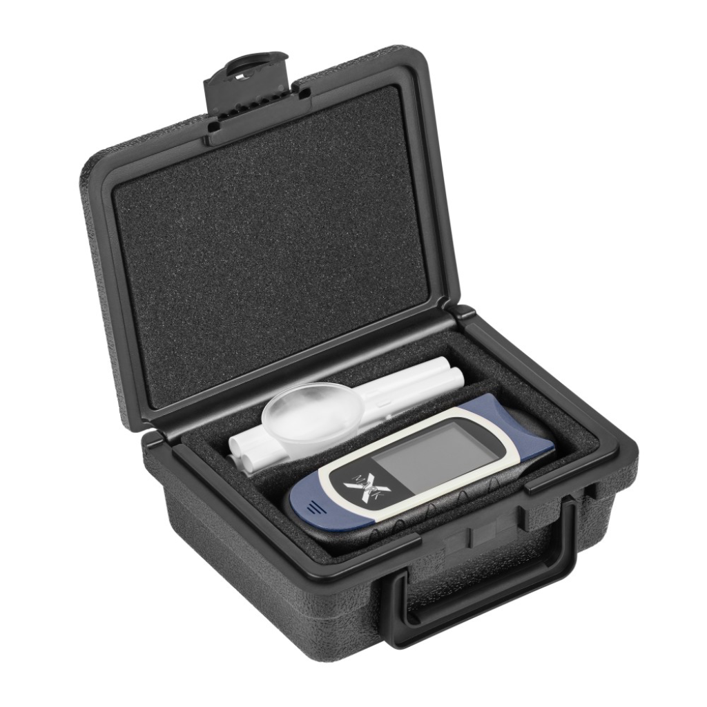 Profesionalus elektrocheminis alkotesteris Alcovisor Mark X (mėlynas) - Image 5