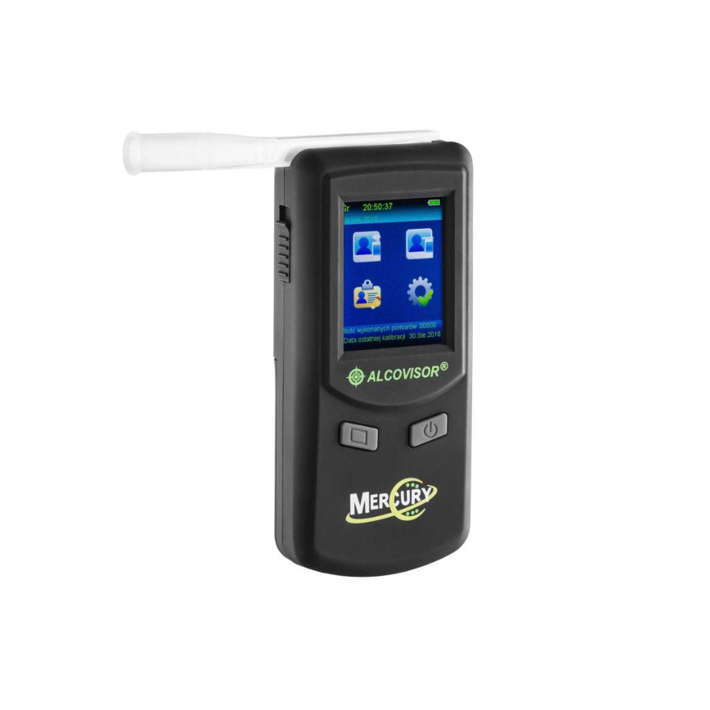Profesionalus elektrocheminis alkotesteris Alcovisor Mercury - Image 2