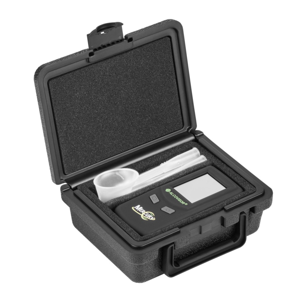 Profesionalus elektrocheminis alkotesteris Alcovisor Mercury - Image 3